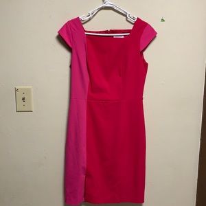 Pink colorblock Dress